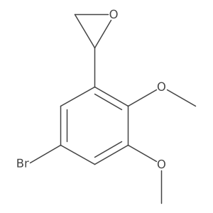 2-(5-Bromo-2,3-dimethoxyphenyl)oxirane Structure