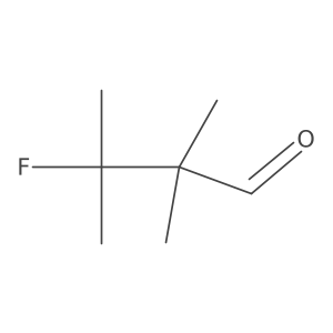 3-Fluoro-2,2,3-trimethylbutanal Structure