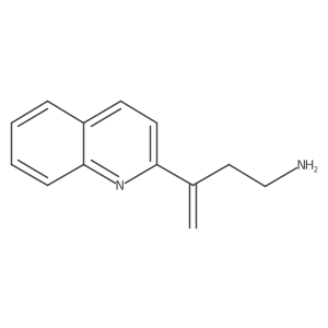 3-(Quinolin-2-yl)but-3-en-1-amine Structure