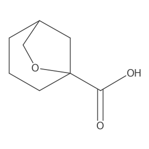6-Oxabicyclo[3.2.1]octane-5-carboxylic acid结构式