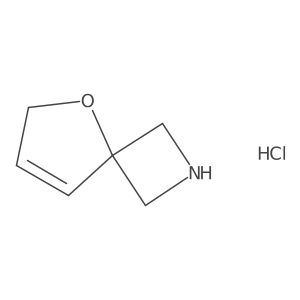 5-Oxa-2-azaspiro[3.4]oct-7-ene hydrochloride Structure