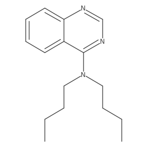 N,N-Dibutyl-4-quinazolinamine结构式