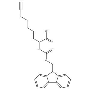 (2R)-2-(9H-fluoren-9-ylmethoxycarbonylamino)non-8-ynoic acid Structure