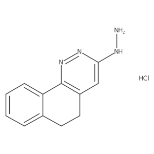 5,6-Dihydro-3-hydrazinobenzo(H)cinnoline hydrochloride Structure