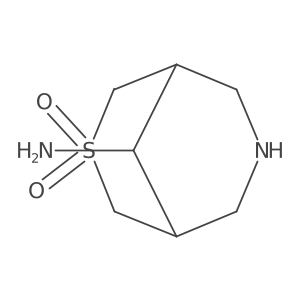 (1R,5S,9r)-9-amino-3lambda6-thia-7-azabicyclo[3.3.1]nonane-3,3-dione结构式