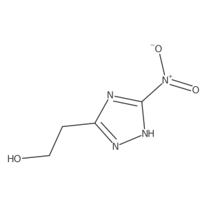 2-(5-nitro-1H-1,2,4-triazol-3-yl)ethan-1-ol结构式