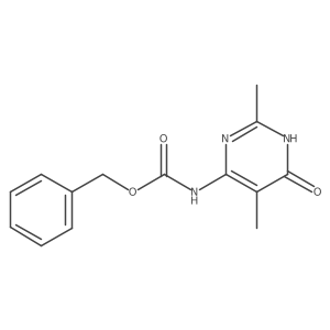 benzyl N-(6-hydroxy-2,5-dimethylpyrimidin-4-yl)carbamate Structure