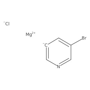 (5-Bromo-3-pyridinyl)chloromagnesium Structure