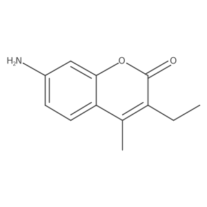 7-Amino-3-ethyl-4-methyl-2H-chromen-2-one结构式