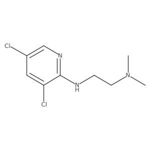 N-(3,5-dichloropyridin-2-yl)-N',N'-dimethylethane-1,2-diamine结构式