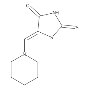 5-(1-Piperidinylmethylene)-2-thioxo-4-thiazolidinone Structure