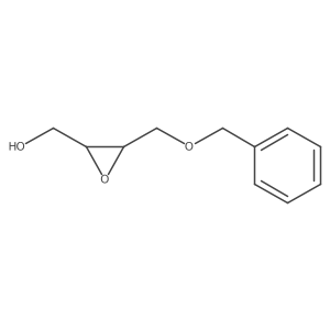 (2S,3S)-4-benzyloxy-2,3-epoxy-1-butanol Structure