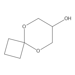 5,9-Dioxaspiro[3.5]nonan-7-ol结构式