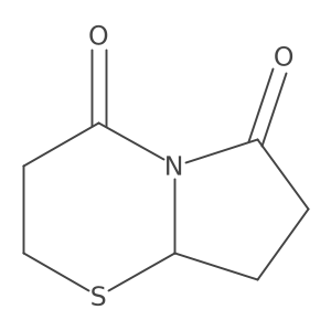 3,7,8,8a-tetrahydro-2H-pyrrolo[2,1-b][1,3]thiazine-4,6-dione结构式