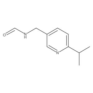 n-((6-Isopropylpyridin-3-yl)methyl)formamide Structure