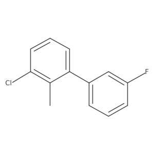 1-Chloro-3-(3-fluorophenyl)-2-methylbenzene Structure