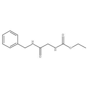 Ethyl (2-(benzylamino)-2-oxoethyl)carbamate Structure