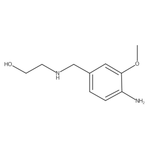 2-[(4-Amino-3-methoxyphenyl)methylamino]ethanol Structure