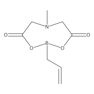 2-Allyl-6-methyl-1,3,6,2-dioxazaborocane-4,8-dione结构式