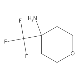 4-(Trifluoromethyl)oxan-4-amine Structure