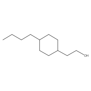 trans-4-Butylcyclohexaneethanol Structure