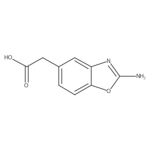 2-(2-Aminobenzo[d]oxazol-5-yl)acetic acid Structure
