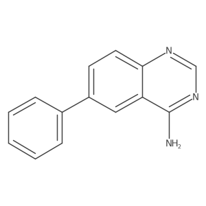6-Phenyl-4-quinazolinamine结构式