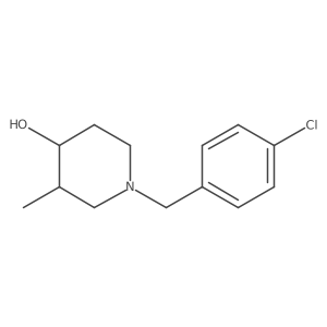 1-(4-Chlorobenzyl)-3-methylpiperidin-4-ol Structure