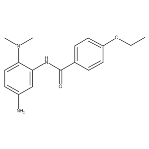 N-[5-amino-2-(dimethylamino)phenyl]-4-ethoxybenzamide结构式