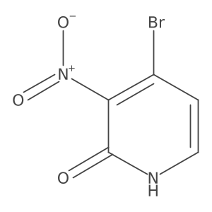 4-Bromo-2-hydroxy-3-nitropyridine Structure