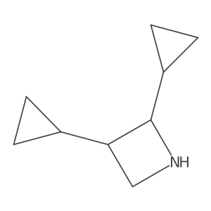 2,3-Dicyclopropylazetidine Structure