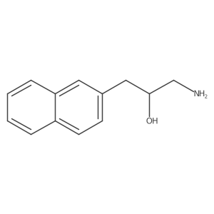 1-Amino-3-(naphthalen-2-yl)propan-2-ol结构式