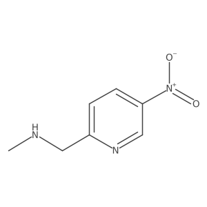 Methyl[(5-nitropyridin-2-yl)methyl]amine Structure
