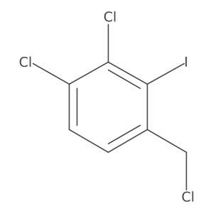 1,2-Dichloro-4-(chloromethyl)-3-iodobenzene结构式