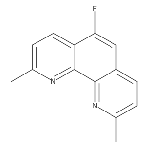 5-Fluoro-2,9-dimethyl-1,10-phenanthroline Structure