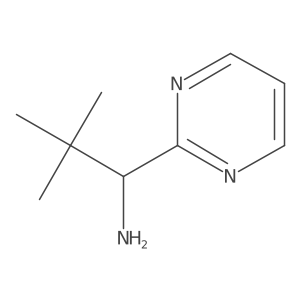 (1S)-2,2-dimethyl-1-(pyrimidin-2-yl)propan-1-amine Structure