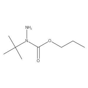 N-tert-butylpropoxycarbohydrazide结构式