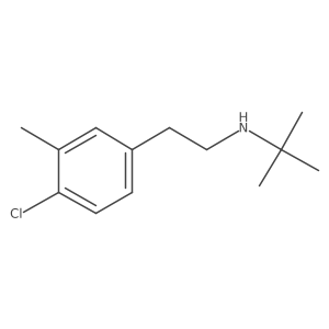 Tert-butyl[2-(4-chloro-3-methylphenyl)ethyl]amine Structure