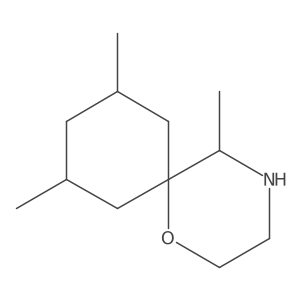 5,8,10-Trimethyl-1-oxa-4-azaspiro[5.5]undecane Structure