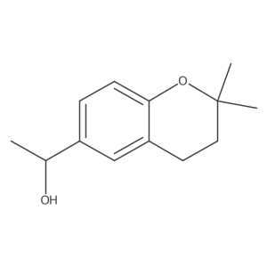 (1S)-1-(2,2-dimethyl-3,4-dihydro-2H-1-benzopyran-6-yl)ethan-1-ol Structure