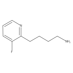 4-(3-Fluoropyridin-2-yl)butan-1-amine Structure