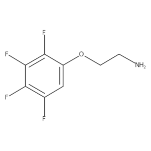 2-(2,3,4,5-Tetrafluorophenoxy)ethan-1-amine Structure