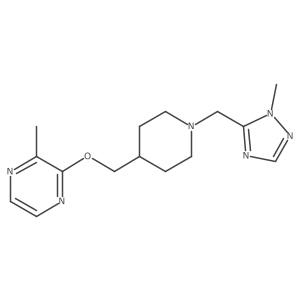 2-methyl-3-({1-[(1-methyl-1H-1,2,4-triazol-5-yl)methyl]piperidin-4-yl}methoxy)pyrazine Structure