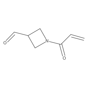 1-(Prop-2-enoyl)azetidine-3-carbaldehyde Structure