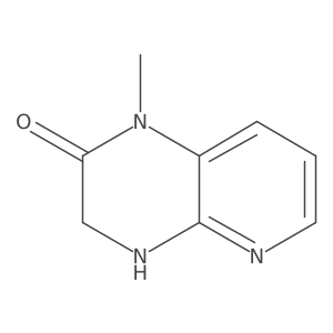 1-methyl-3,4-dihydropyrido[2,3-b]pyrazin-2(1H)-one结构式
