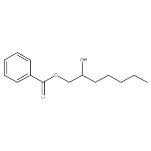 1,2-Heptanediol, 1-benzoate, (S)- Structure