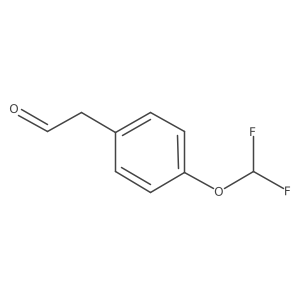(4-Difluoromethoxyphenyl)-acetaldehyde Structure