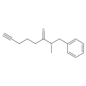 N-benzyl-N-methylhex-5-ynamide结构式