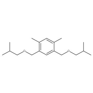 1,5-Dimethyl-2,4-bis[(2-methylpropoxy)methyl]benzene Structure