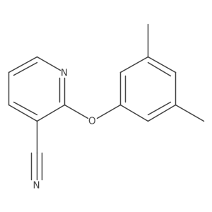 2-(3,5-Dimethylphenoxy)-3-pyridinecarbonitrile Structure